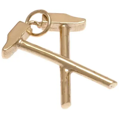 West Ham United Hängsmycke Guld Hammers