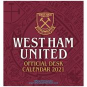 West Ham United Skrivbordskalender 2021