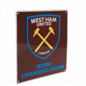 West Ham United Skylt Home Changing Room