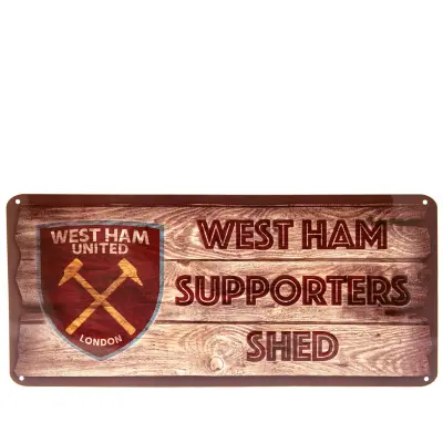 West Ham United Skylt Shed