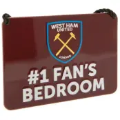 West Ham United Sovrumsskylt No1 Fan