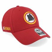 47 Brand - Football Röd adjustable Keps - AS Roma 47 Mvp Trojan Red Adjustable @ Hatstore