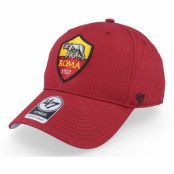 47 Brand - Football Röd adjustable Keps - AS Roma Raised Basic 47 Mvp Trojan Red Adjustable @ Hatstore