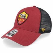 47 Brand - Football Röd trucker Keps - AS Roma Branson 47 Mvp Trojan Red/Black Trucker @ Hatstore