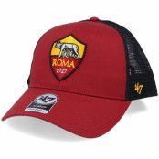 47 Brand - Football Röd trucker Keps - AS Roma Branson Mvp Trojan Red/Black Trucker @ Hatstore