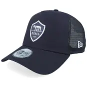 New Era - Football Blå trucker Keps - AS Roma Seasonal Navy A-frame Trucker @ Hatstore