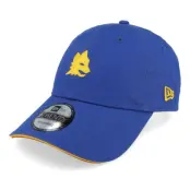 New Era - Football Blå unconstructed Keps - AS Roma 92 9TWENTY Royal Dad Cap @ Hatstore