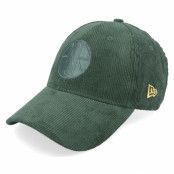 New Era - Football Grön adjustable Keps - AS Roma Corduroy Tonal 9FORTY Dark Green Adjustable @ Hatstore