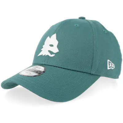 New Era - Football Grön adjustable Keps - Kids AS Roma Seasonal 9FORTY Pine Green Adjustable @ Hatstore