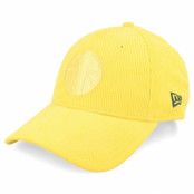 New Era - Football Gul adjustable Keps - AS Roma Corduroy Tonal 9FORTY Yellow Adjustable @ Hatstore