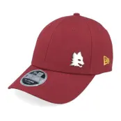 New Era - Football Röd adjustable Keps - AS Roma Flawless Pin 9FORTY M-crown Red Adjustable @ Hatstore