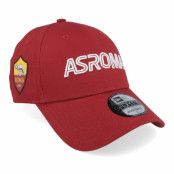 New Era - Football Röd adjustable Keps - AS Roma Wordmark 9FORTY Red Adjustable @ Hatstore