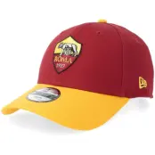 New Era - Football Röd adjustable Keps - Kids AS Roma Team 9FORTY Ktd Red/Yellow Adjustable @ Hatstore