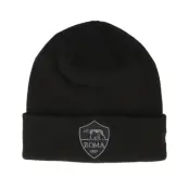 New Era - Football Svart cuff Beanie - AS Roma Tonal Cuff Beanie Black Cuff @ Hatstore