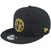 New Era - Football Svart snapback Keps - AS Roma Poly 9FIFTY Black/Yellow Snapback @ Hatstore