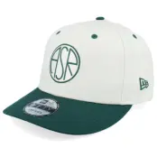 New Era - Football Vit adjustable Keps - AS Roma Contrast Visor 9FIFTY Ivory/Green Adjustable @ Hatstore