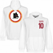 Roma Huvtröja Totti No10 Francesco Totti Vit S
