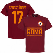 Roma T-shirt AS Cengiz Ünder 17 Team Röd L