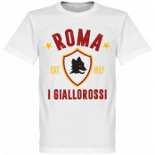 Roma T-shirt Established Vit L