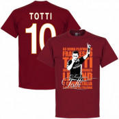 Roma T-shirt Legend Totti 10 Legend Francesco Totti Röd S