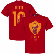 Roma T-shirt No 10 Gallery Francesco Totti Röd S