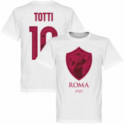 Roma T-shirt No10 Gallery Francesco Totti Vit L
