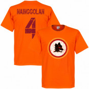 Roma T-shirt Retro Nainggolan 4 Orange L