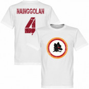 Roma T-shirt Retro Nainggolan 4 Vit L