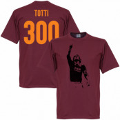 Roma T-shirt Totti 300 Serie A Goals Francesco Totti Rödbrun XL