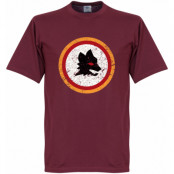 Roma T-shirt Vintage Crest Barn Rödbrun XL