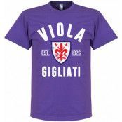 Fiorentina T-shirt Established Lila L