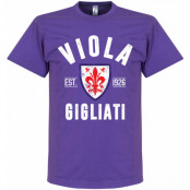 Fiorentina T-shirt Established Lila S