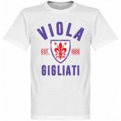 Fiorentina T-shirt Established Vit L