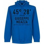 Inter Huvtröja Giuseppe Meazza Coordinates Blå XXL