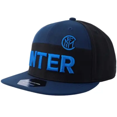 Fan Ink - Football Blå snapback Keps - Inter Milan Football Beyond Borders Black/Navy Snapback @ Hatstore