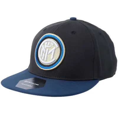 Fan Ink - Football Svart snapback Keps - Football Beyond Borders Inter Milan Black/Navy Snapback @ Hatstore