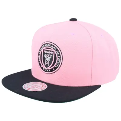 Mitchell&Ness - Rosa snapback Keps - Team 2 Tone 2.0 Inter Miami Cf Pink/Black Snapback @ Hatstore
