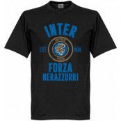 Inter T-shirt Established Svart XL
