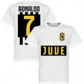 Juventus T-shirt Juve Ronaldo 7 Team Barn Cristiano Ronaldo Vit 12 år