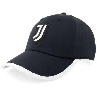 Fanatics - Football Svart unconstructed Keps - Juventus Pacer Black Dad Cap @ Hatstore