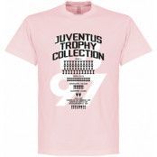 Juventus T-shirt 18-19 Juve Trophy Collection Rosa M