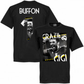 Juventus T-shirt Grazie Gigi Buffon 1 Gianluigi Buffon Svart XS