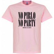 Juventus T-shirt No Pirlo No Party Berlin Final Andrea Pirlo Rosa L