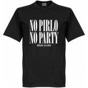 Juventus T-shirt No Pirlo No Party Berlin Final Andrea Pirlo Svart S