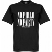 Juventus T-shirt No Pirlo No Party Berlin Final Andrea Pirlo Svart XS