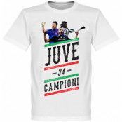 Juventus T-shirt Player Campioni 34 Vit XXXL