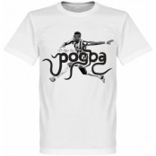 Juventus T-shirt Pogba Player Paul Pogba Vit XS