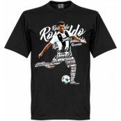 Juventus T-shirt Ronaldo Script Cristiano Ronaldo Svart 5XL
