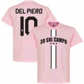 Juventus T-shirt Winners 30 Sul Campo Del Piero Alessandro Del Piero Rosa L
