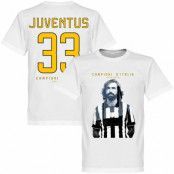 Juventus T-shirt Winners Campioni DItalia Pirlo Andrea Pirlo Vit XXXL